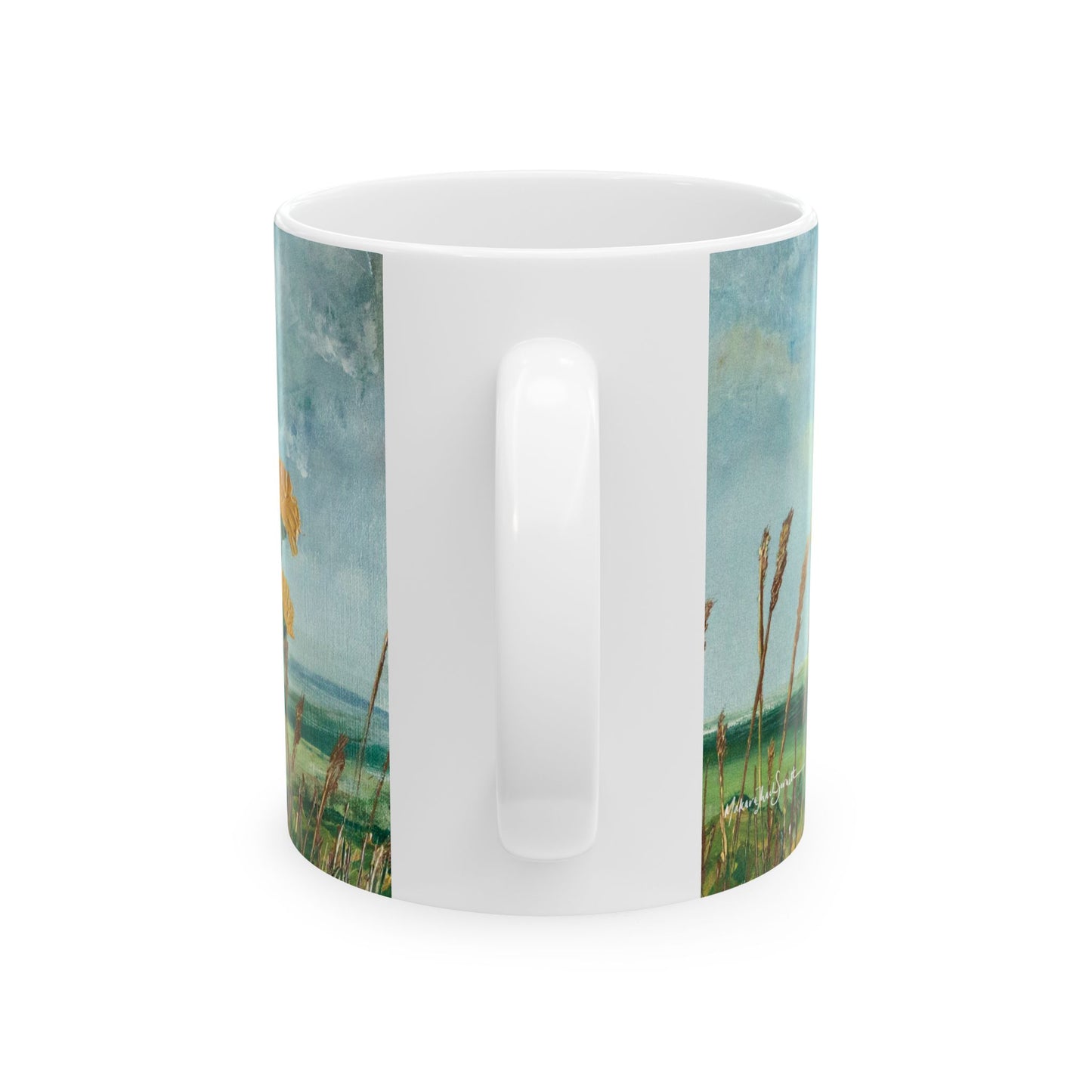 Sowthistles Ceramic Mug - Countryside Flowers - Perfect for Nature Lovers & Gift Ideas