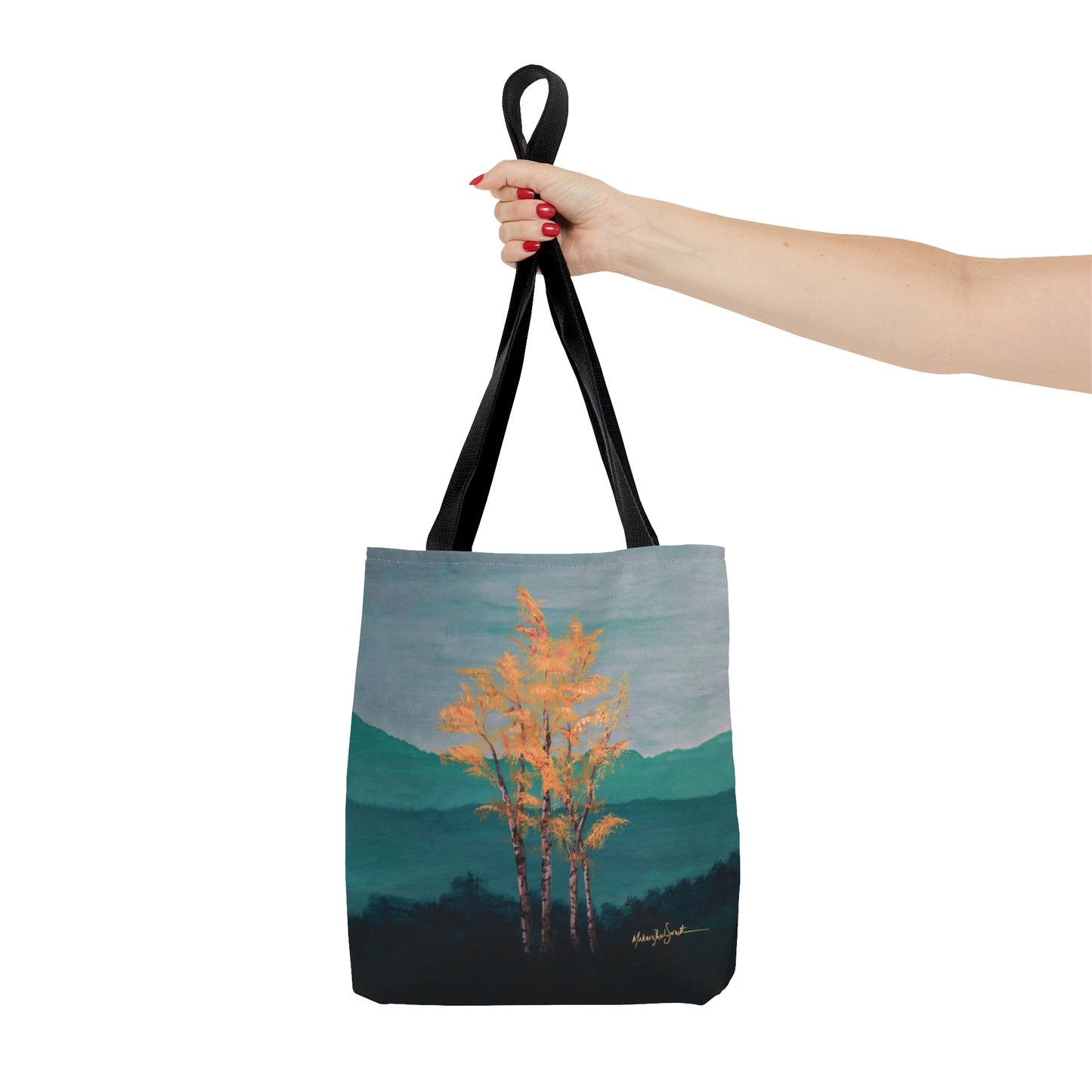 Golden Birch small tote bag
