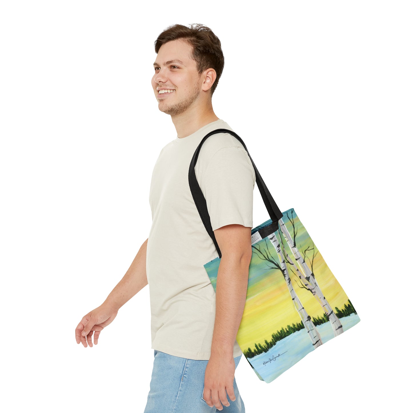 Winter Sunrise Tote Bag