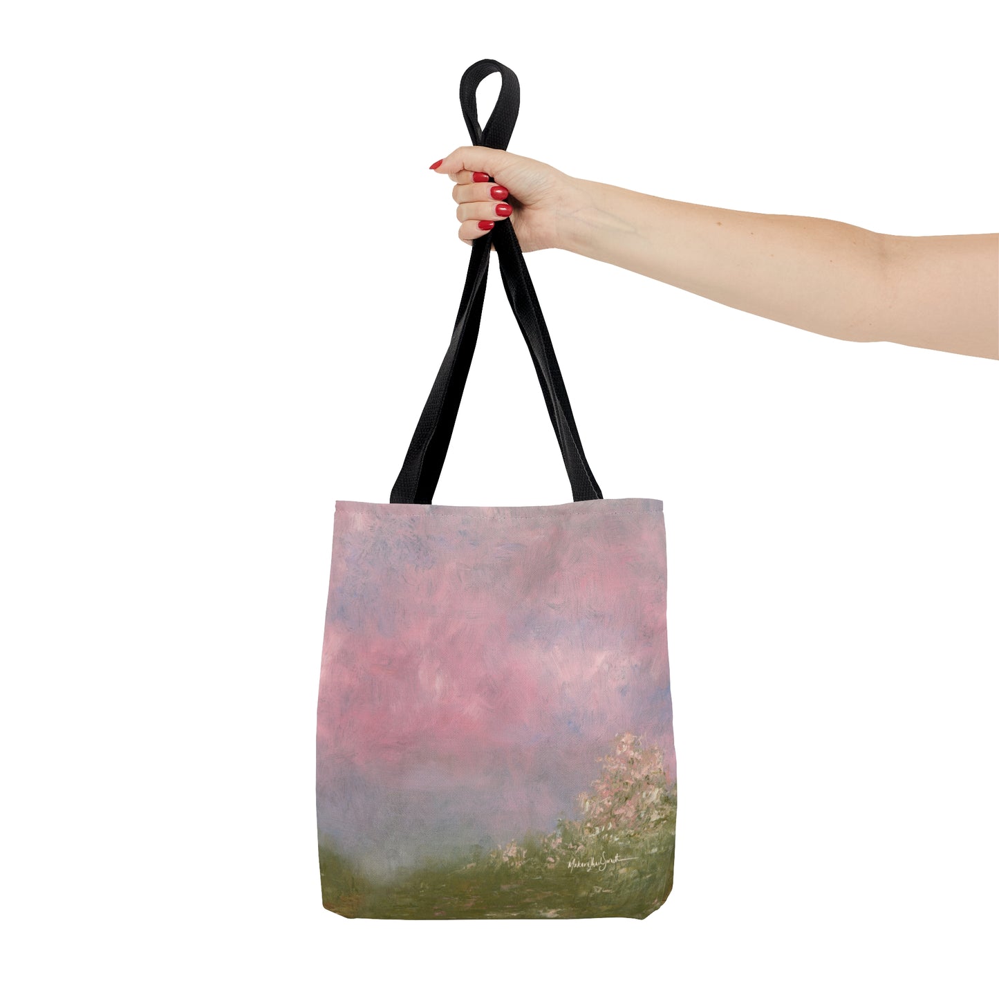 Cotton Candy Stroll small tote bag