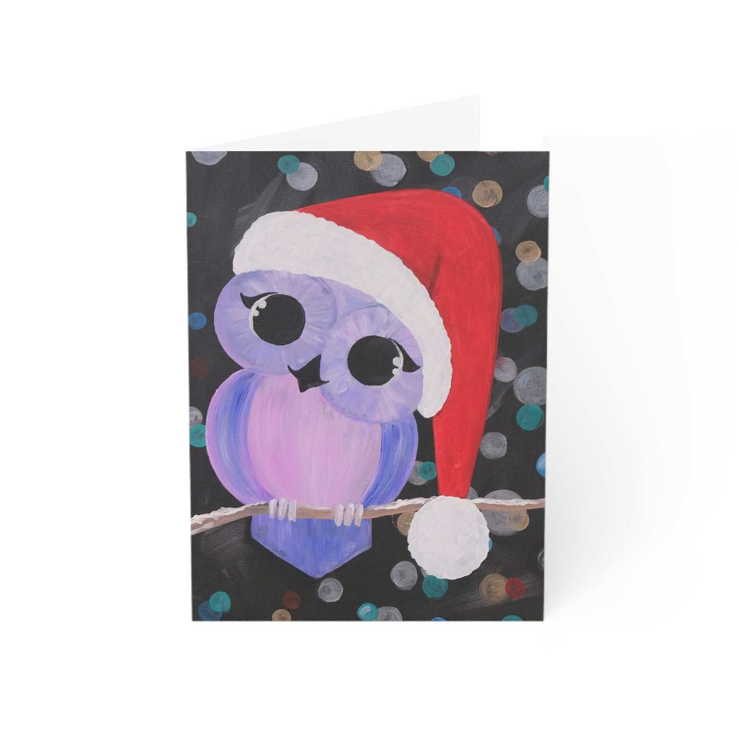 Jolly Owl Greeting Cards - Set of 1, 10, 30, or 50