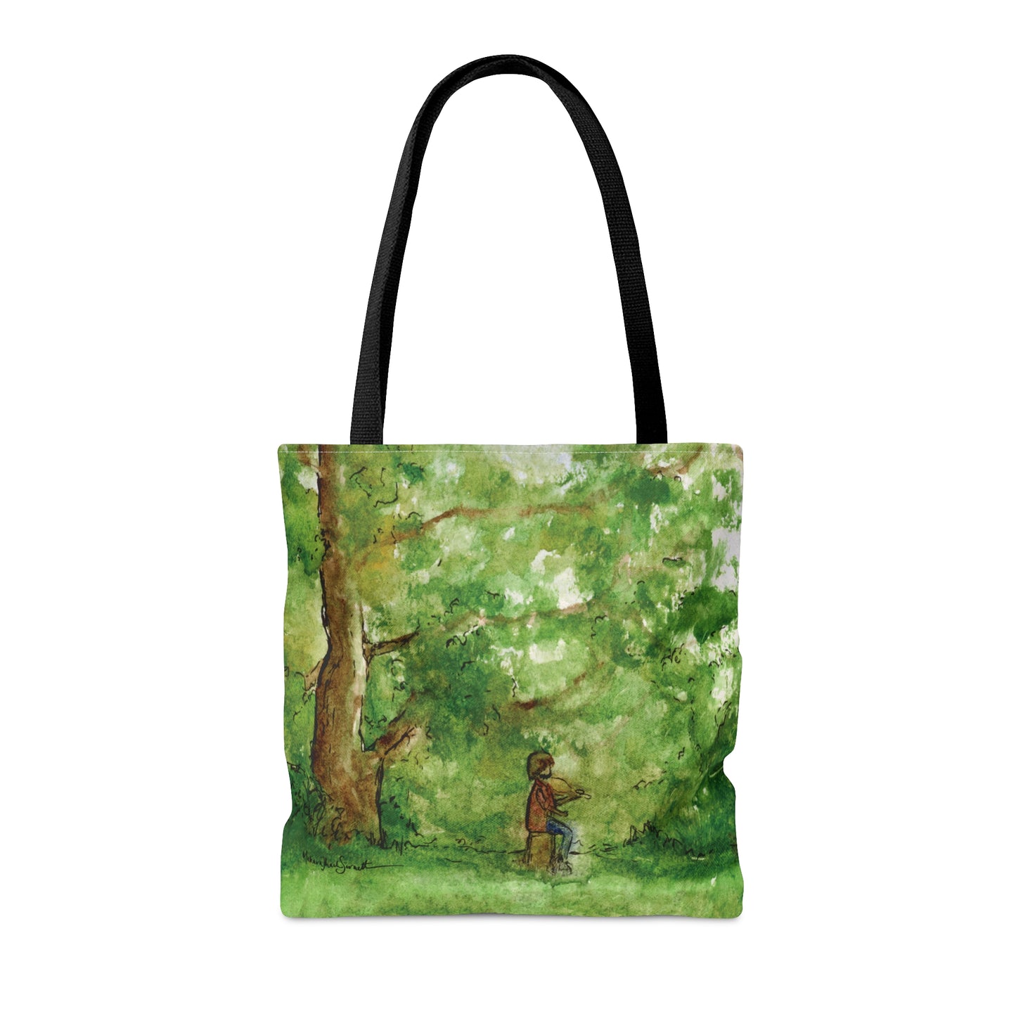 Music at the Park small tote bag