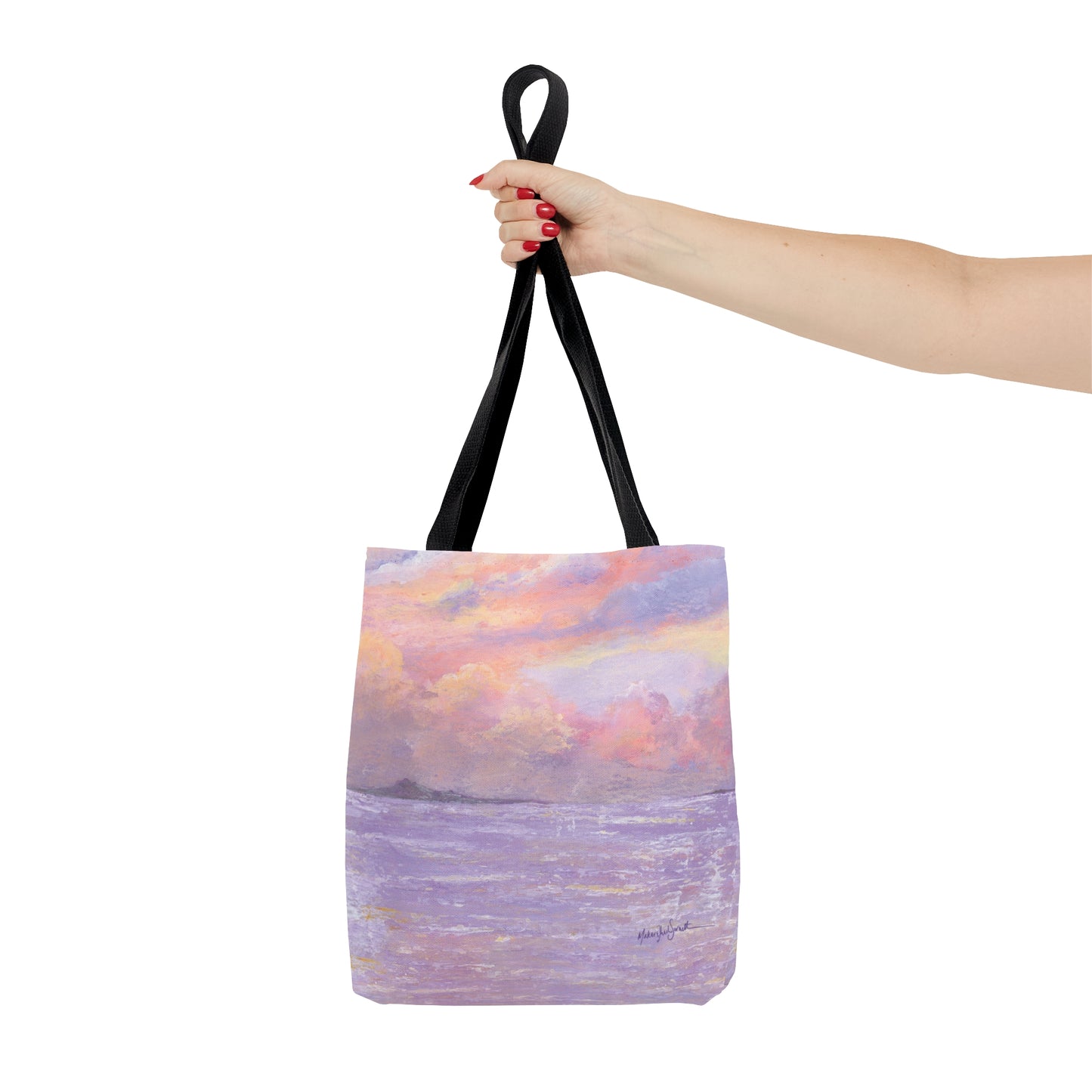 Hopeful Sea small tote bag