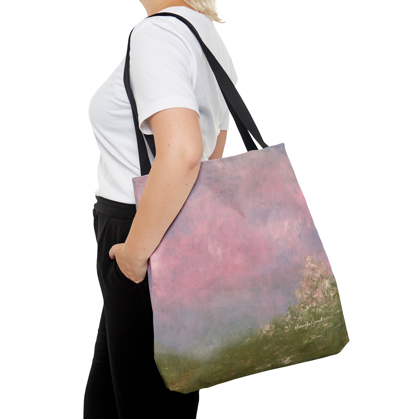 Cotton Candy Stroll small tote bag
