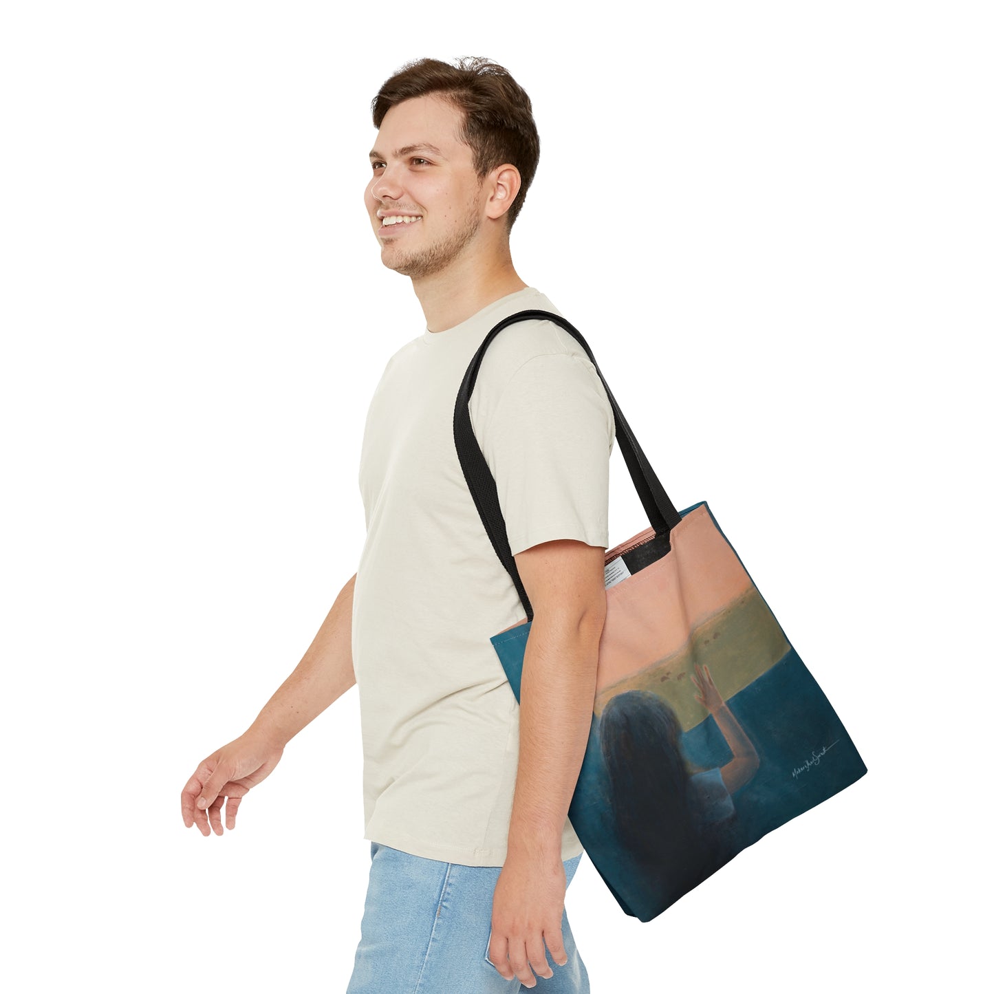The World Outside small tote bag