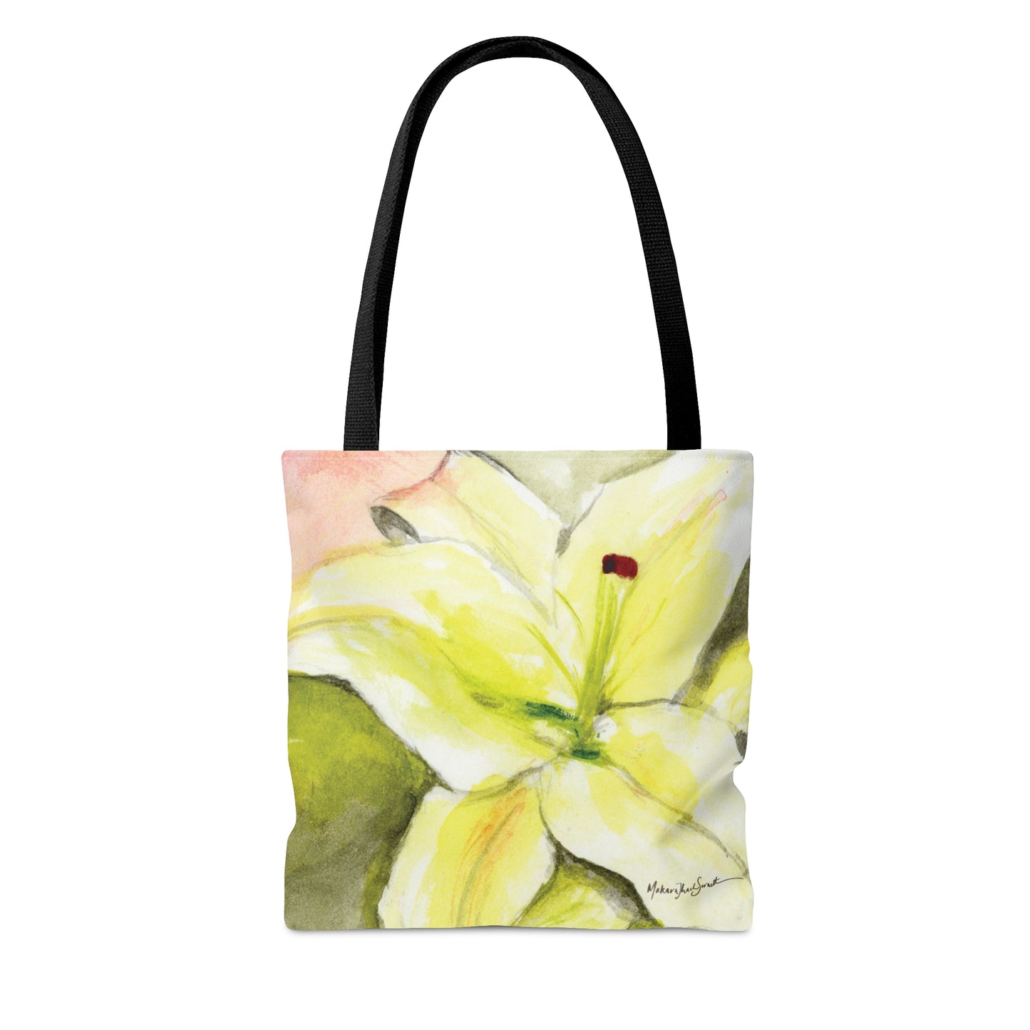 Warm Lilies Tote Bag