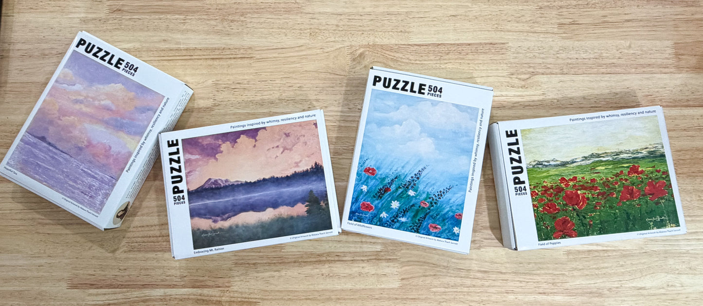 Field of Poppies Jigsaw Puzzle