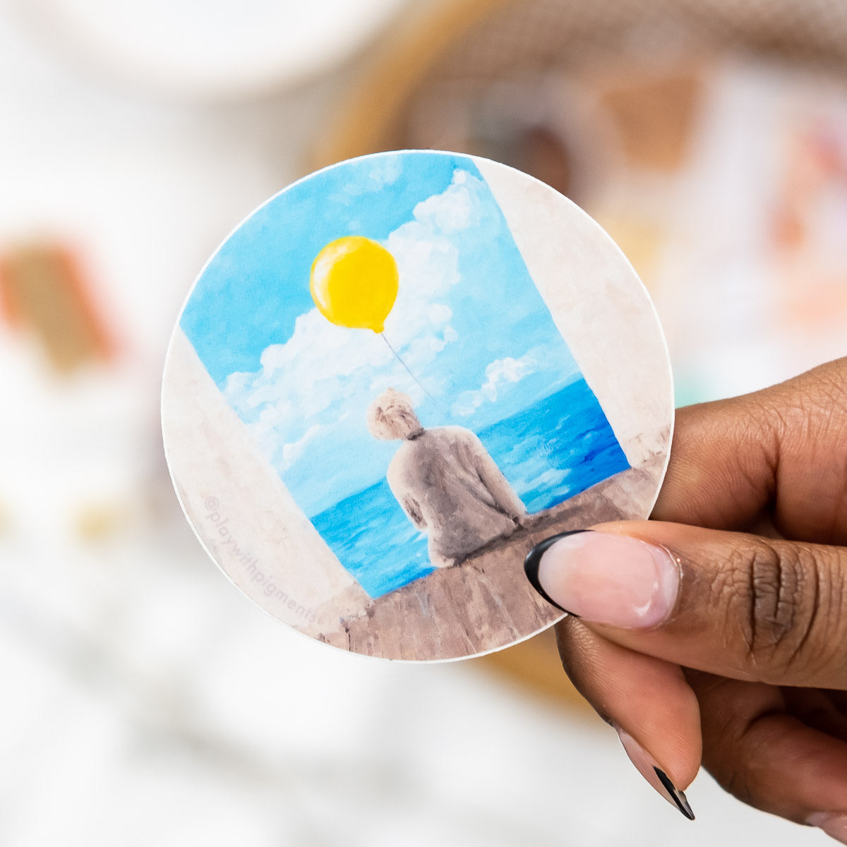 Different from yesterday sticker