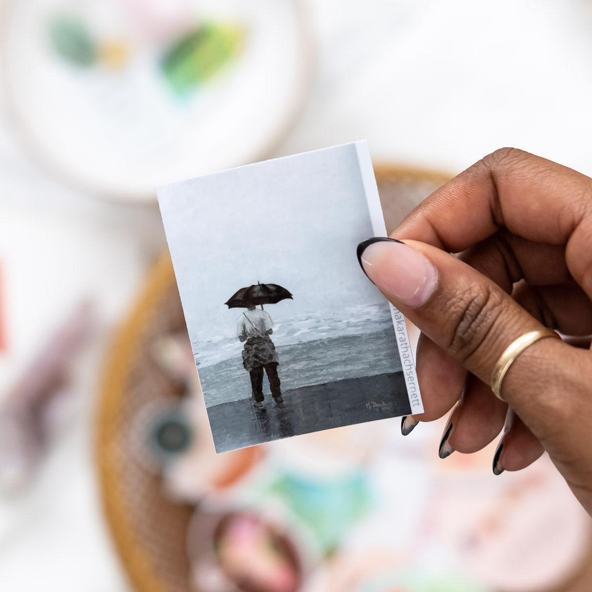 Forever rain sticker