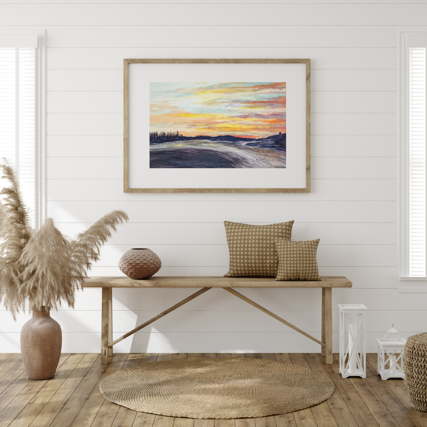 Linger art print