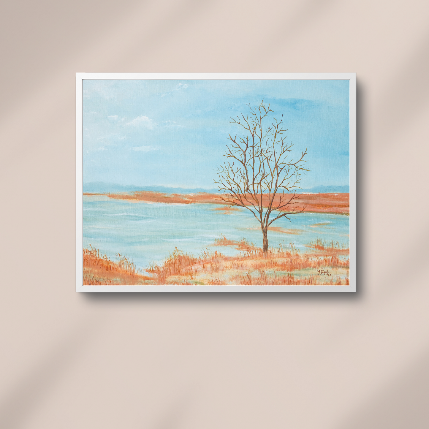 please stay art print