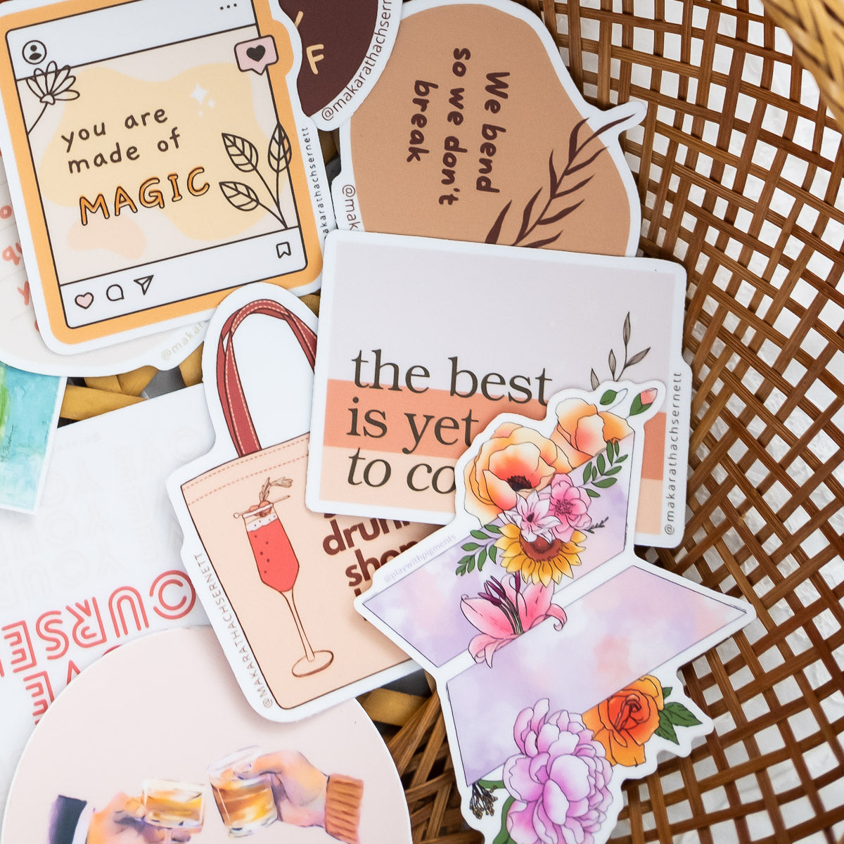 The best is yet to come sticker