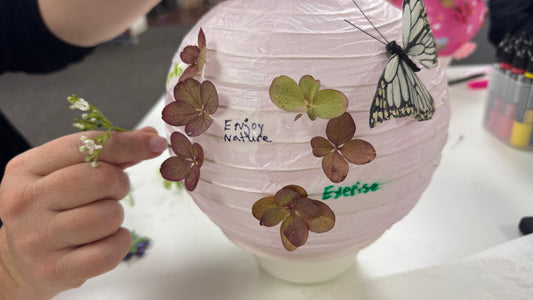Lantern Making With Intention At Otaku Manga Lounge