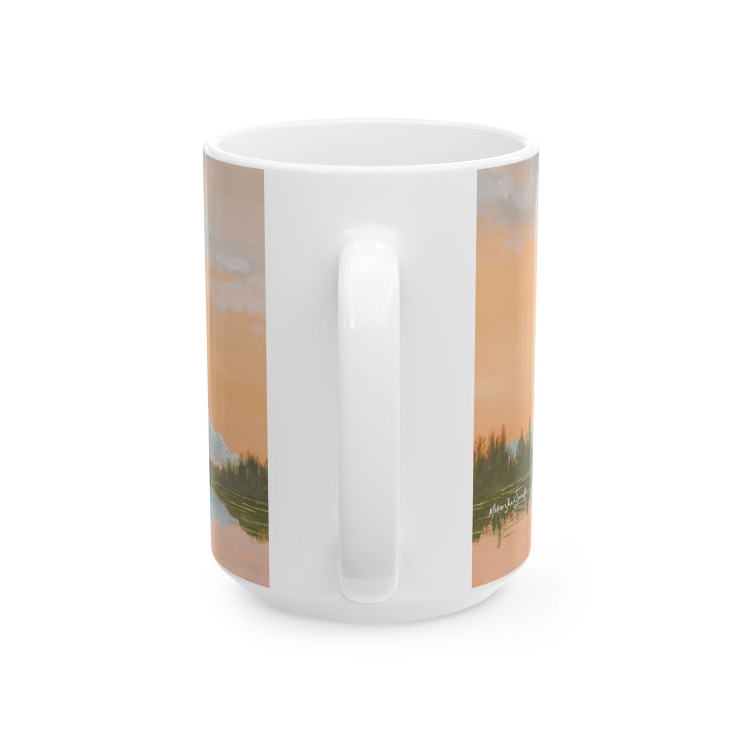 A Denali Adventure Ceramic Mug - Mountain Landscape - Perfect for Nature Lovers & Gift Ideas