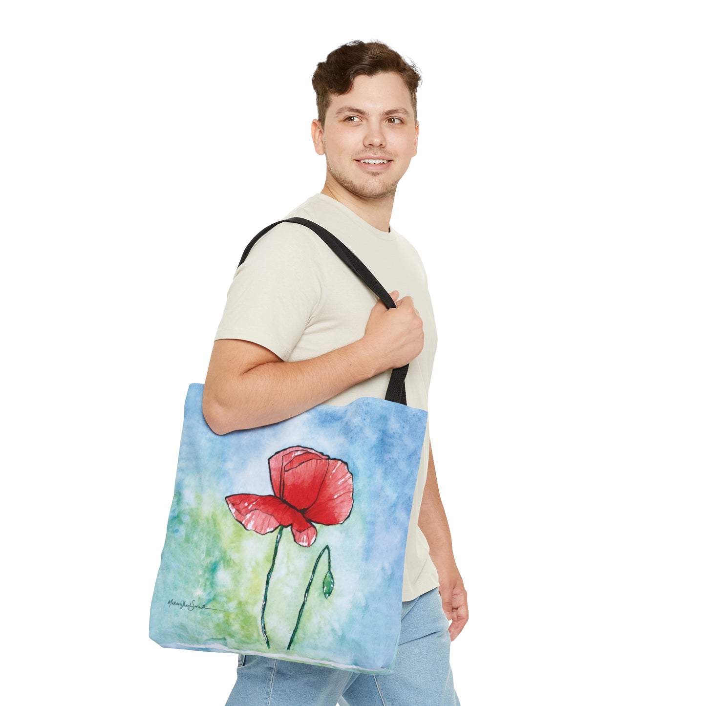 Poppy Tote Bag