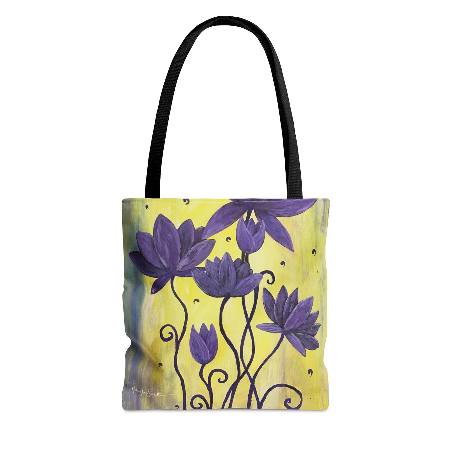 Rising Lotus Tote Bag