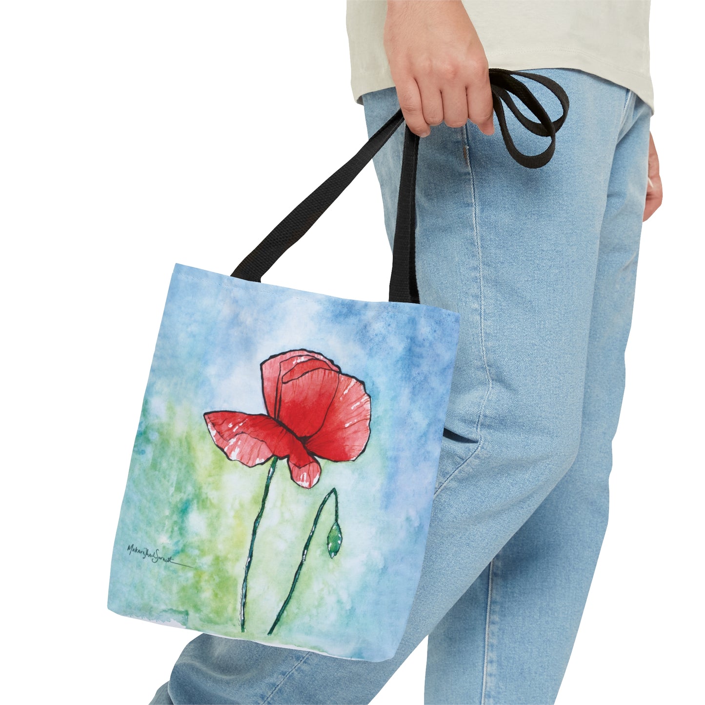 Poppy Tote Bag