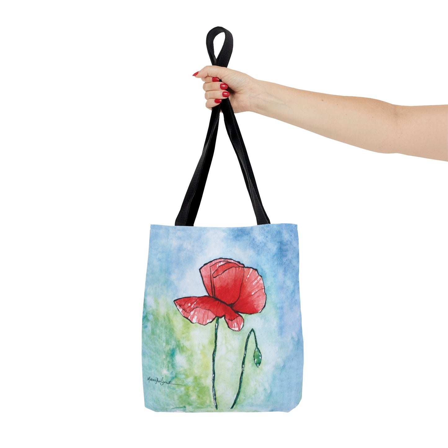 Poppy Tote Bag