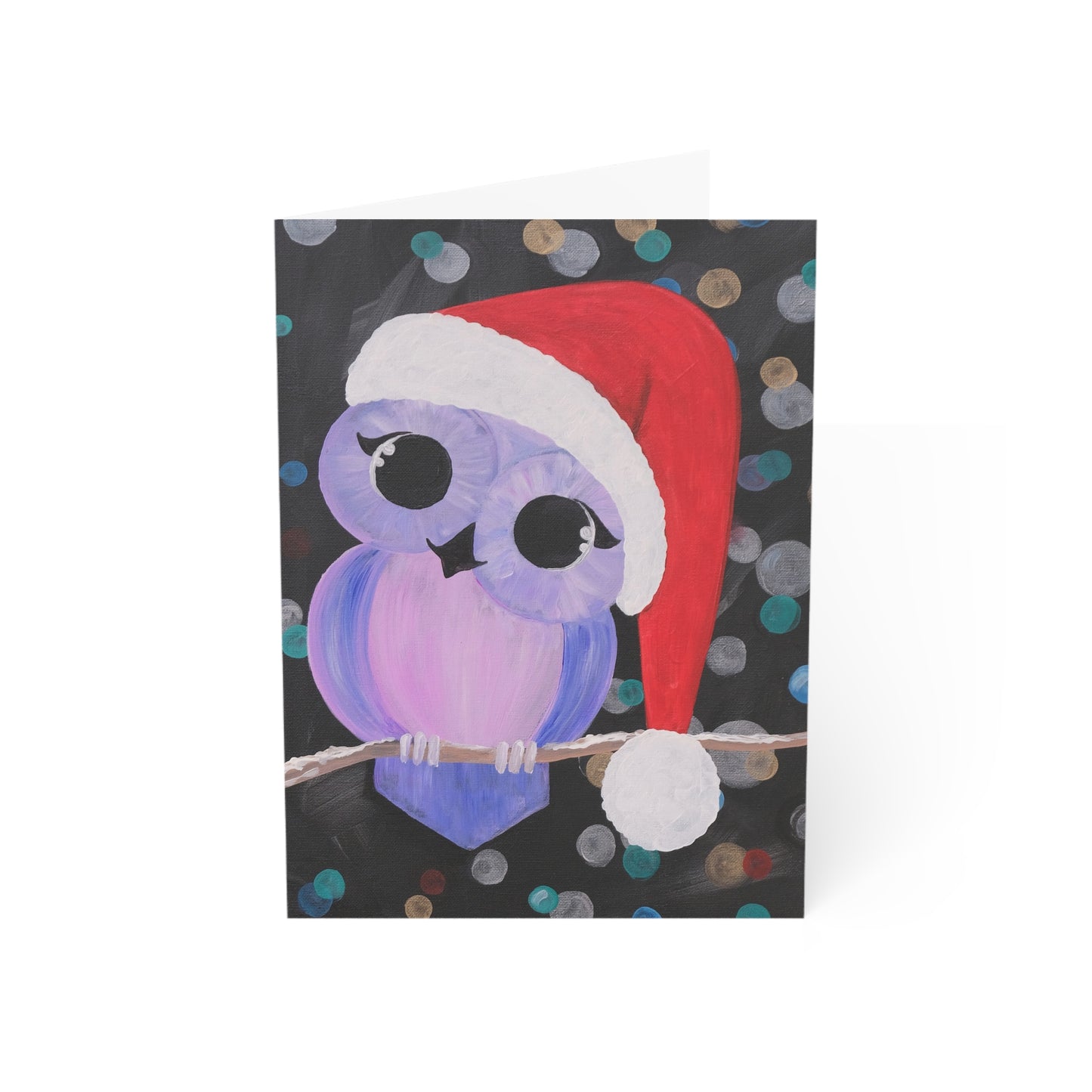 Jolly Owl Greeting Cards - Set of 1, 10, 30, or 50