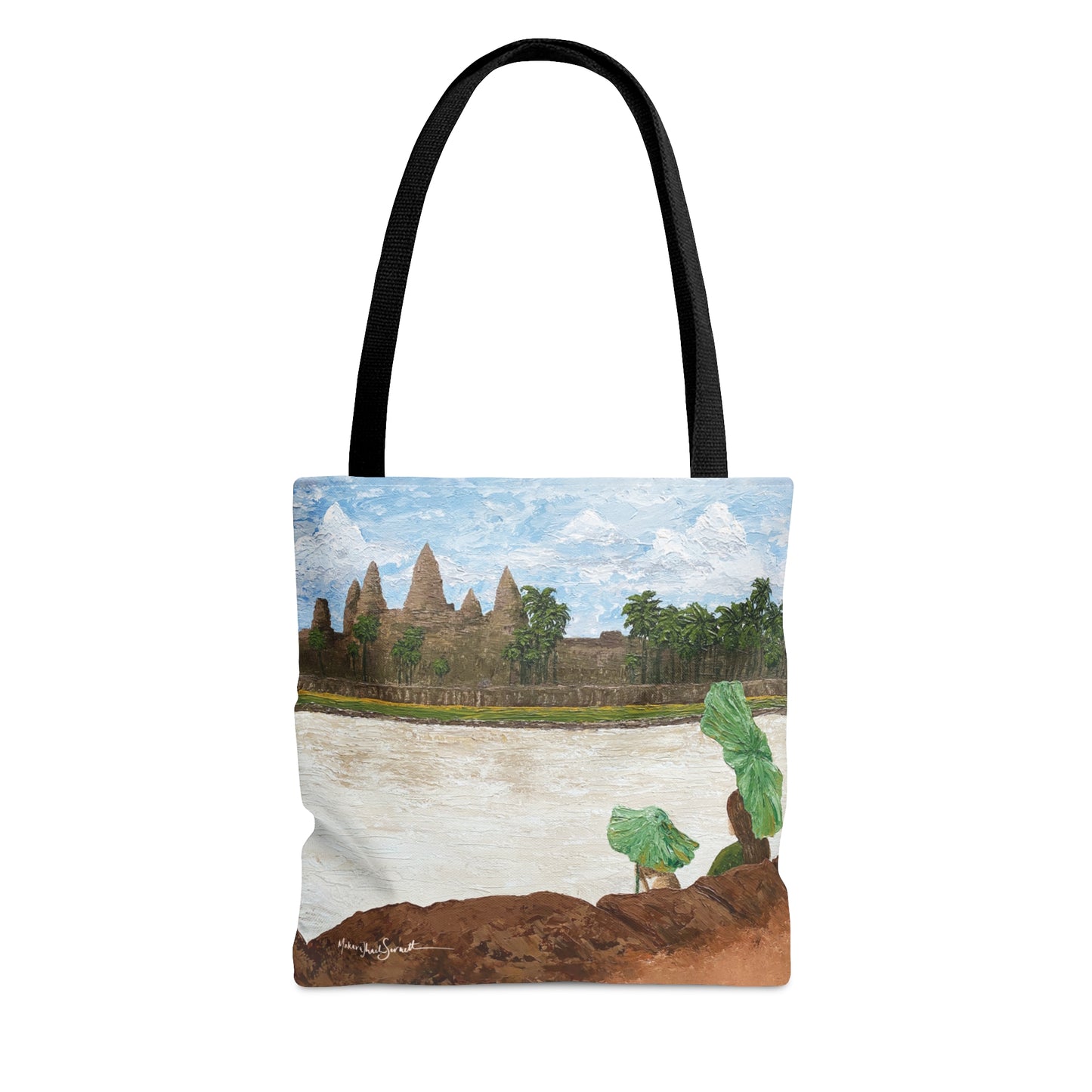 Memories of Angkor small tote bag