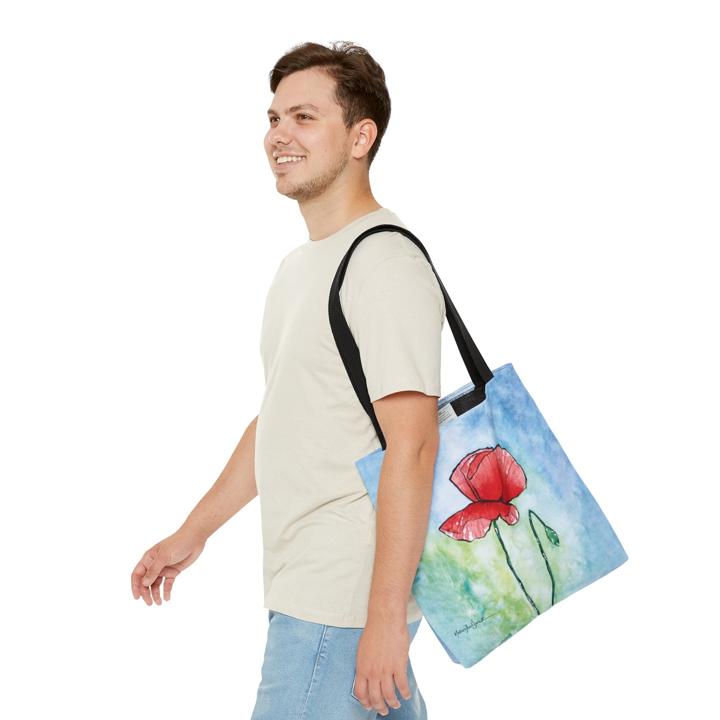 Poppy Tote Bag