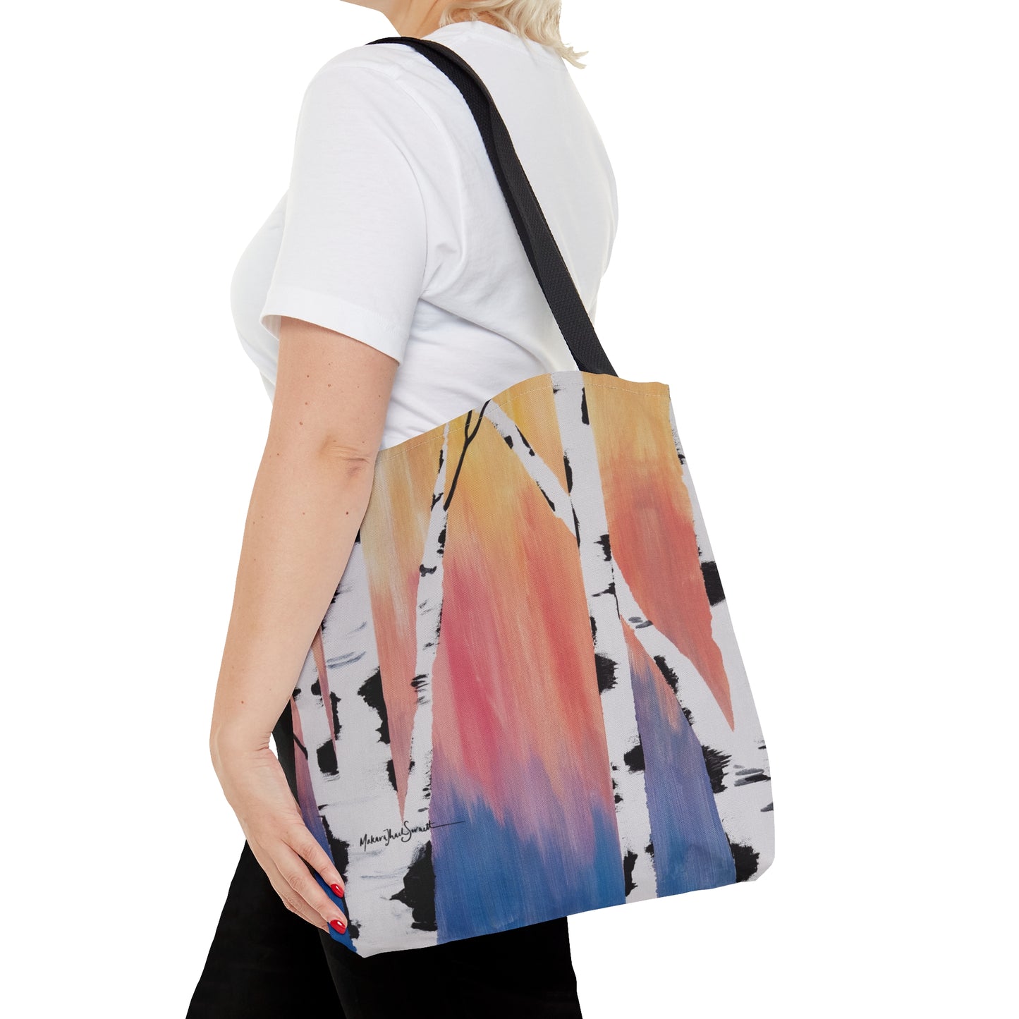 Vibrant Birch Tote Bag