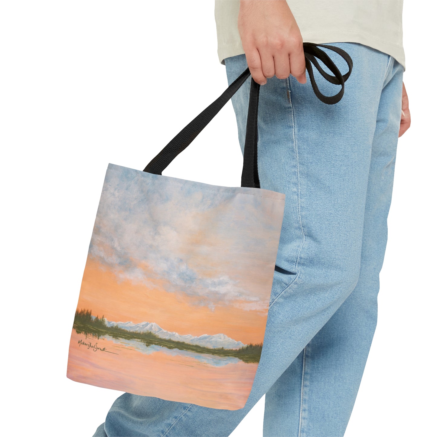 A Denali Adventure small tote bag