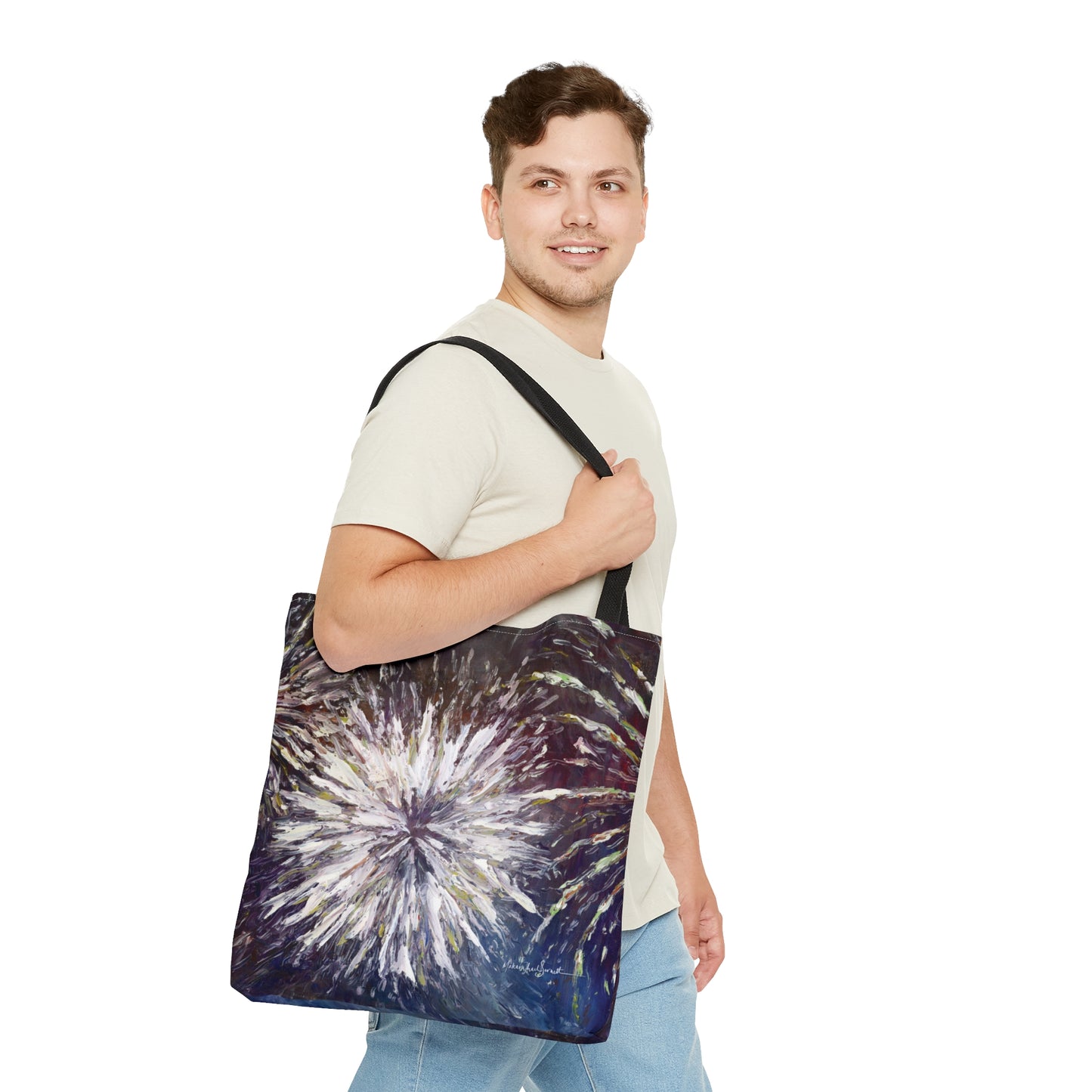 A Burst of Light small tote bag