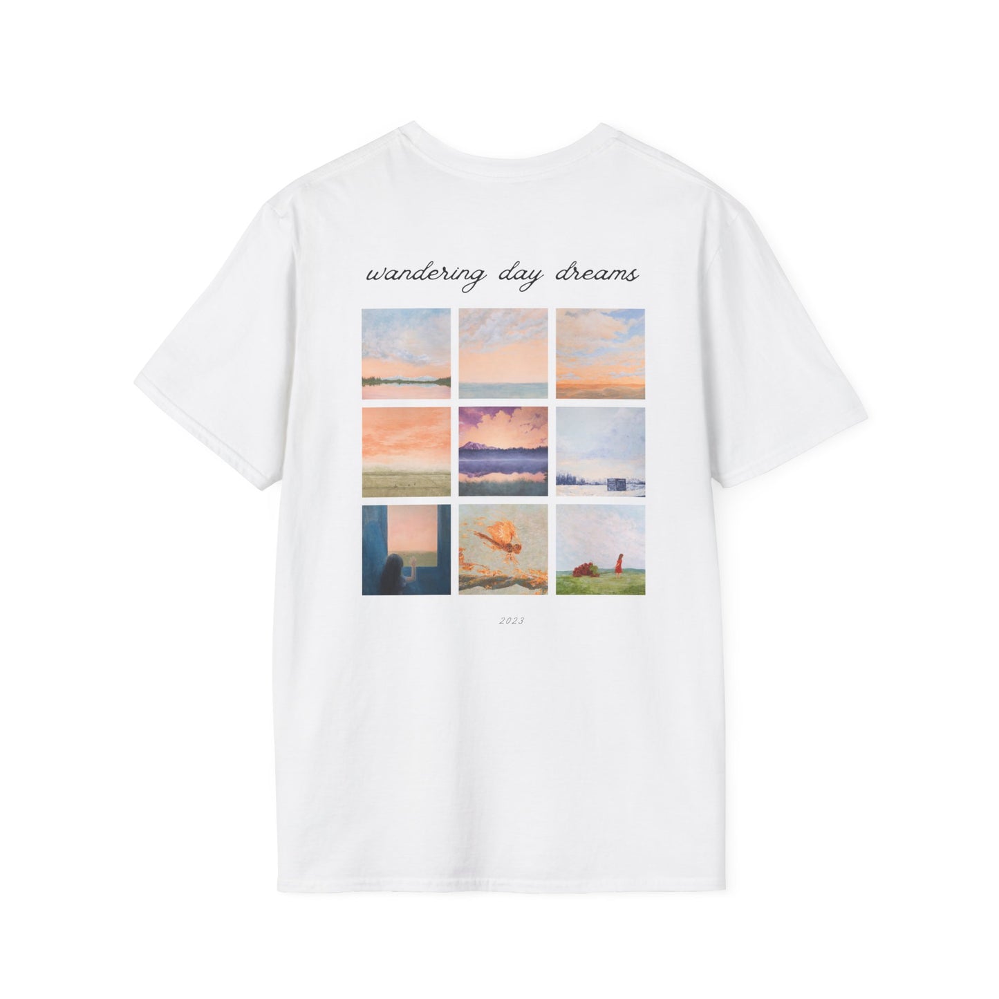 Wandering Day Dreams T-shirt (soft-style t-shirt)