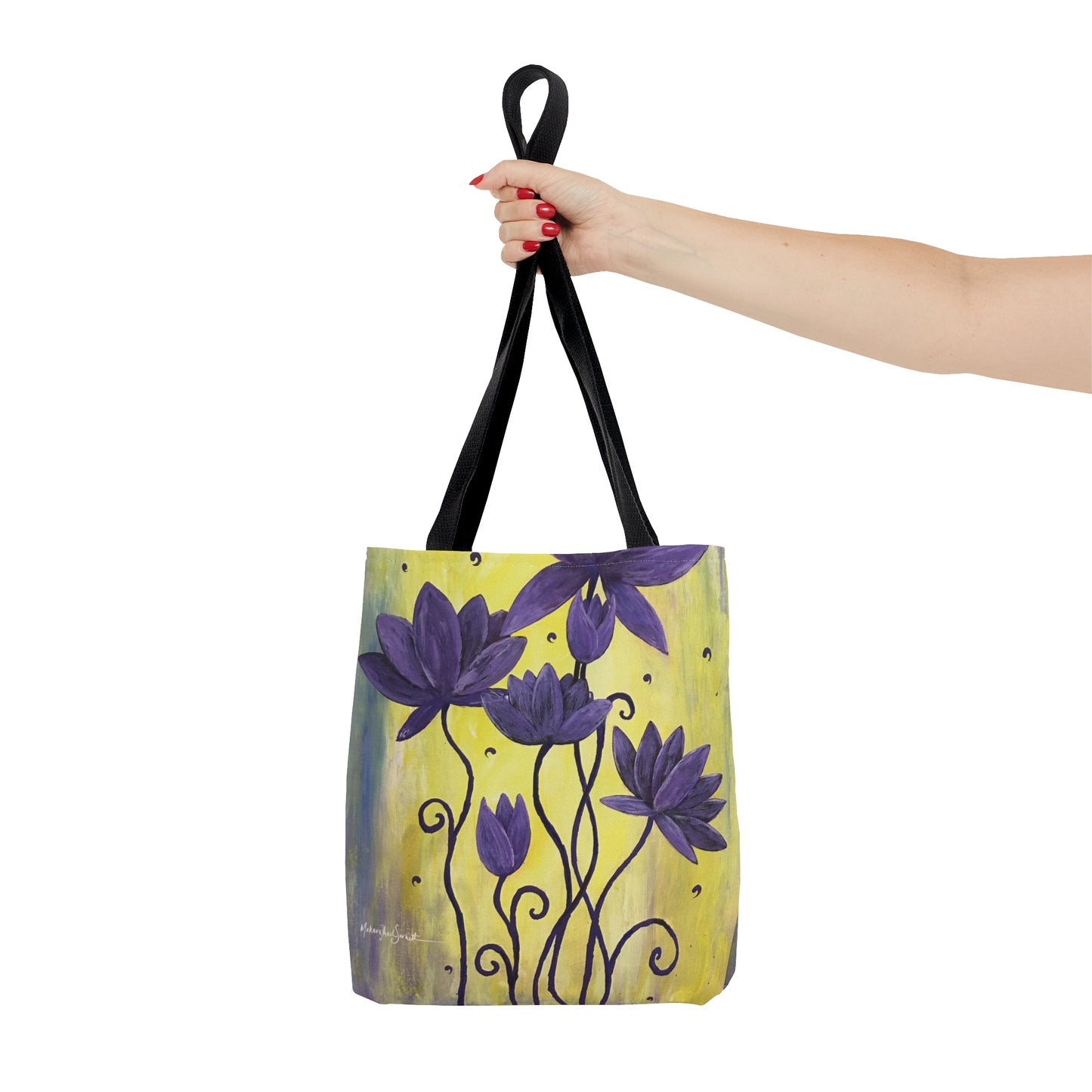 Rising Lotus Tote Bag