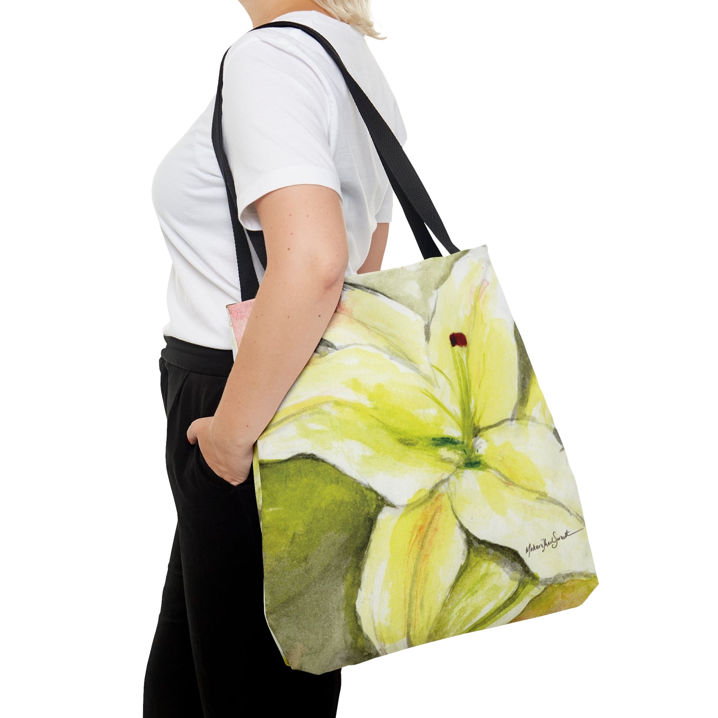 Warm Lilies Tote Bag