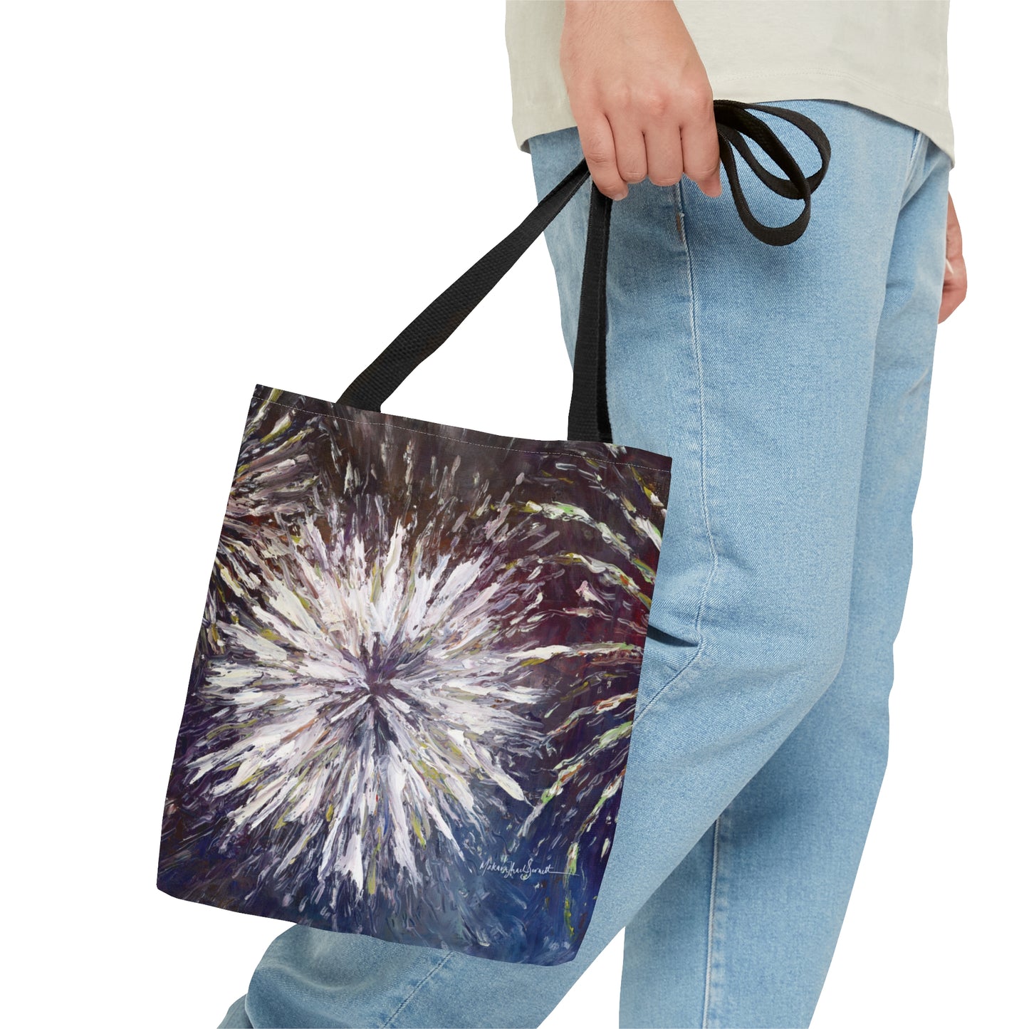 A Burst of Light small tote bag