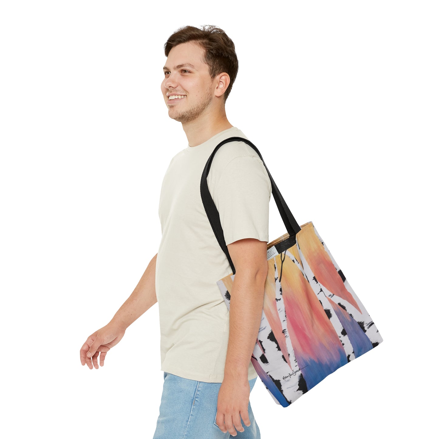 Vibrant Birch Tote Bag