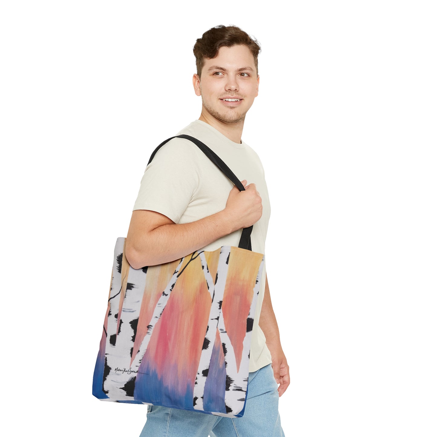 Vibrant Birch Tote Bag