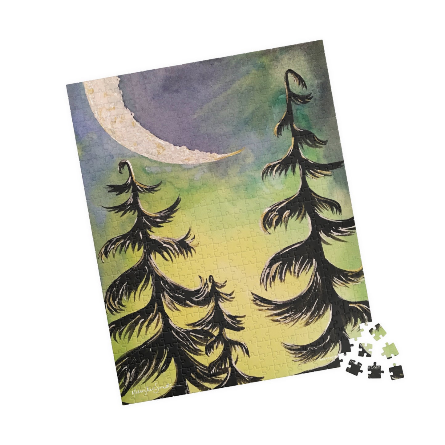 Whimsy Trees Puzzle (500, 1014-piece)