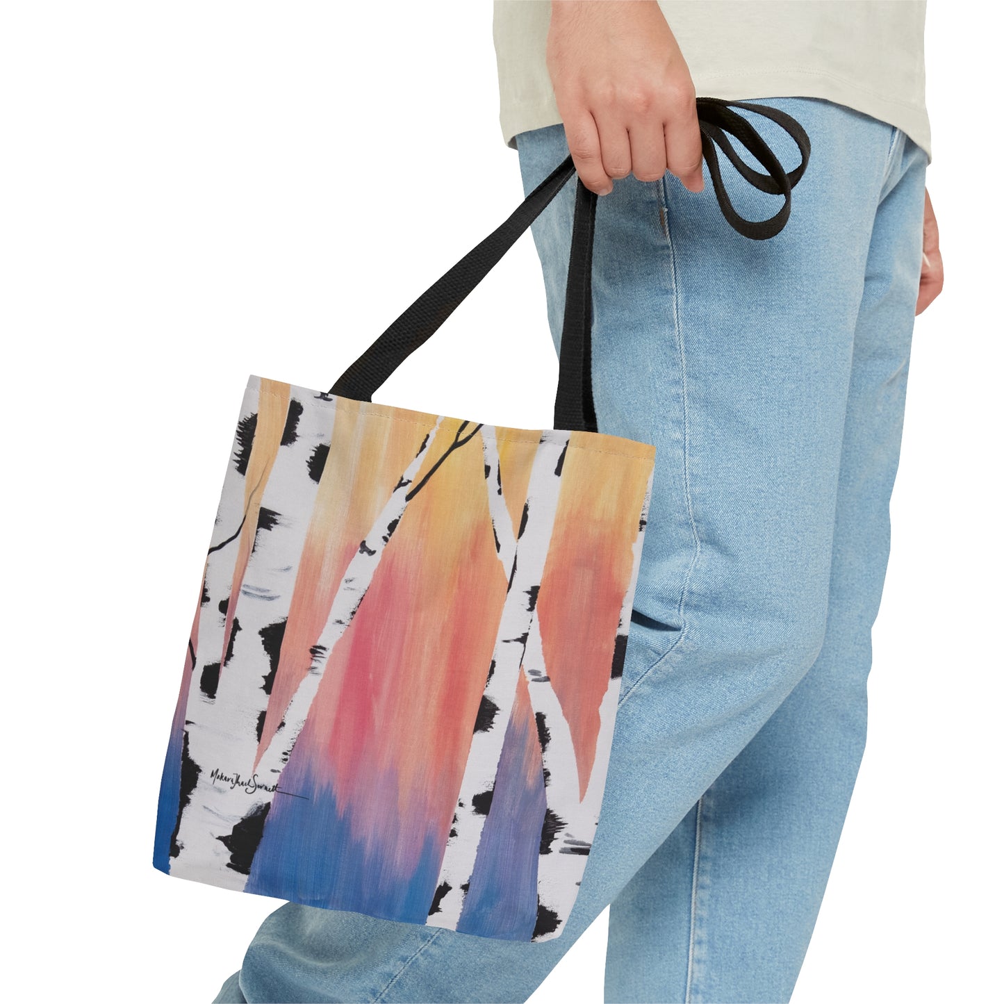 Vibrant Birch Tote Bag