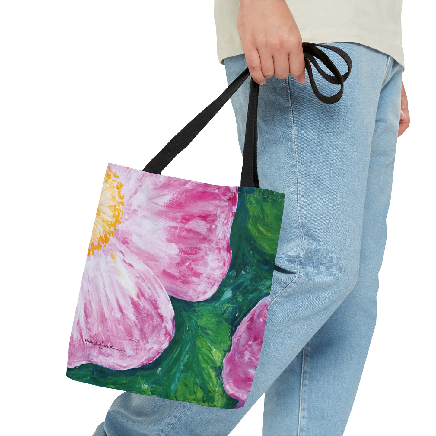 Sitka Rose Tote Bag