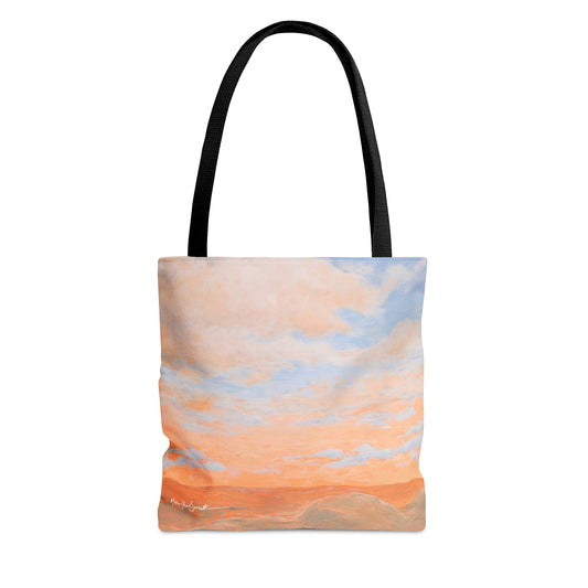 Embracing Mt Rainier and Simple Joys small tote bag