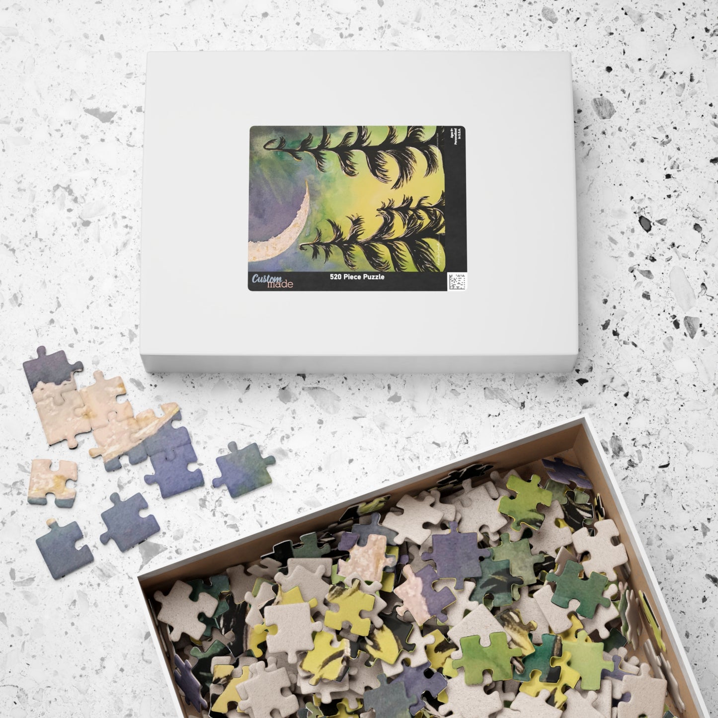 Whimsy Trees Puzzle (500, 1014-piece)