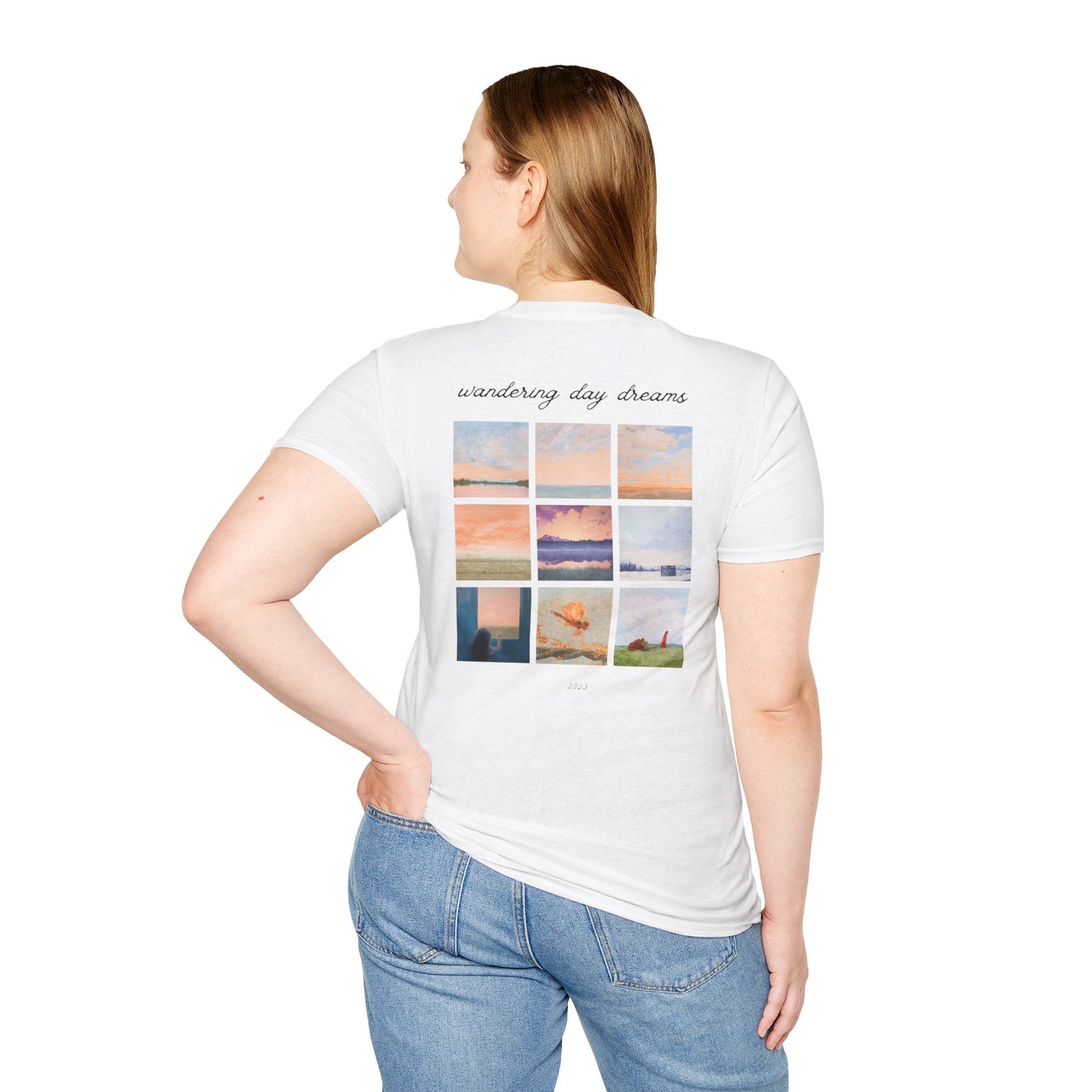 Wandering Day Dreams T-shirt (soft-style t-shirt)