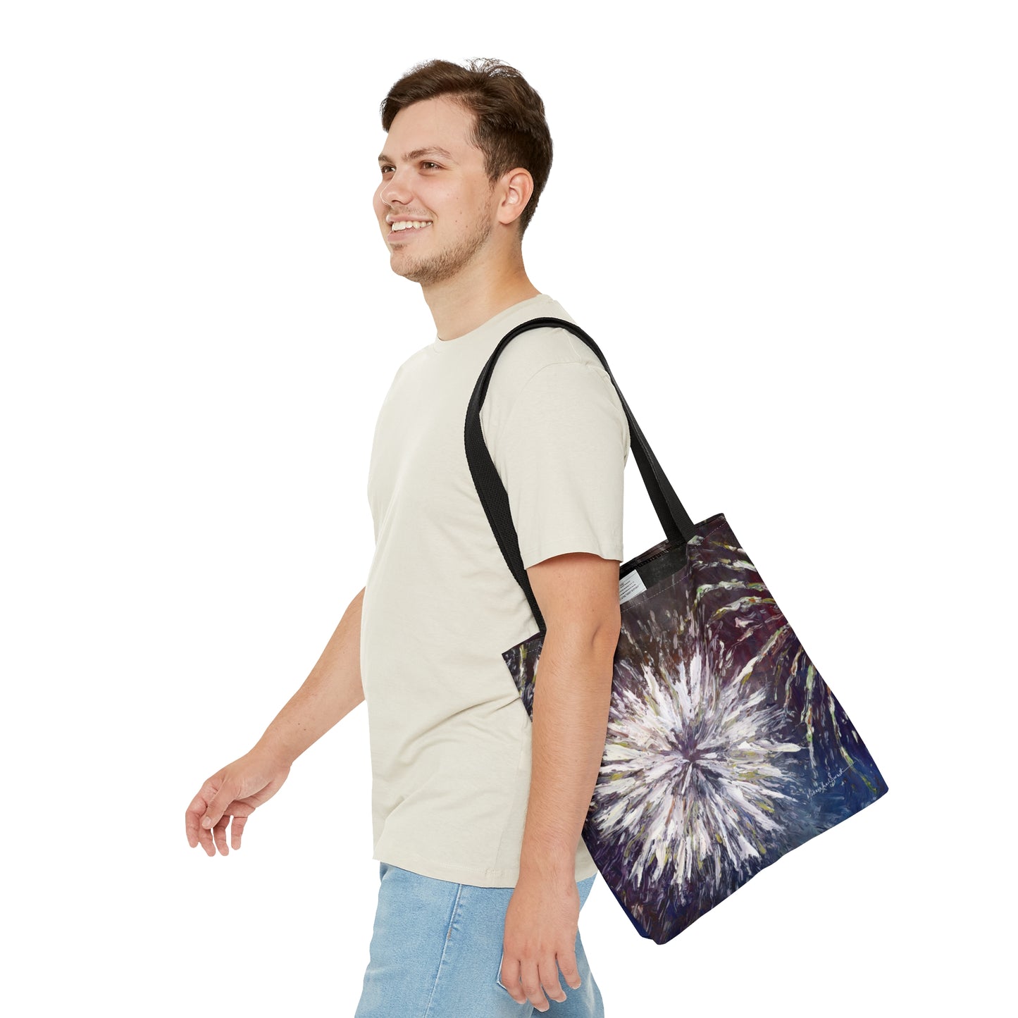 A Burst of Light small tote bag