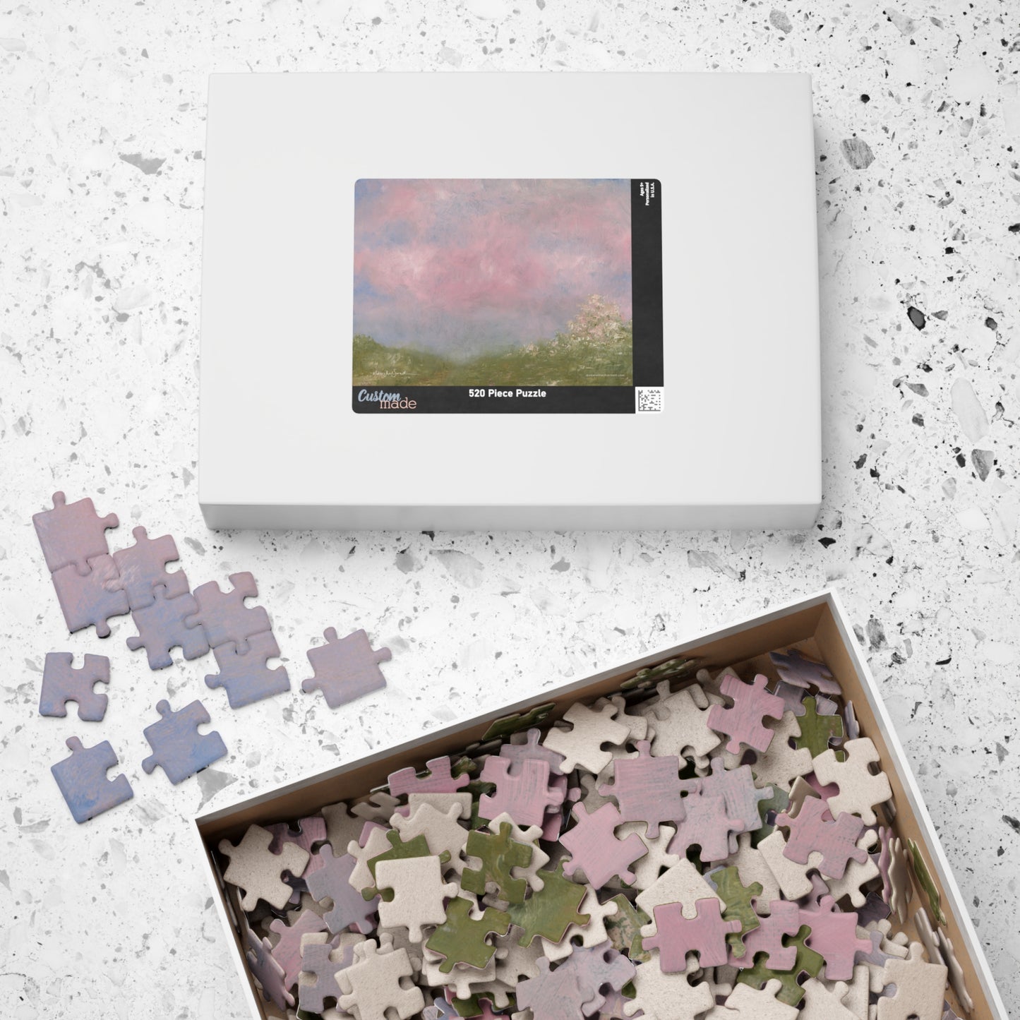 Cotton Candy Stroll Puzzle (500, 1014-piece)