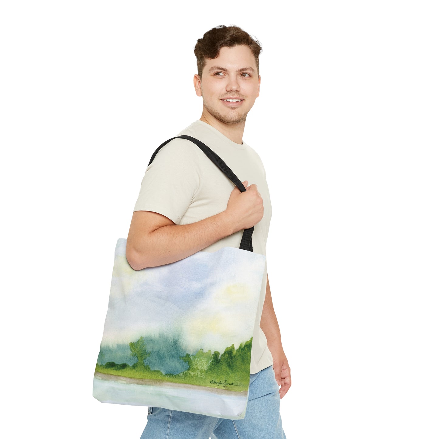 Reaching Up Tote Bag