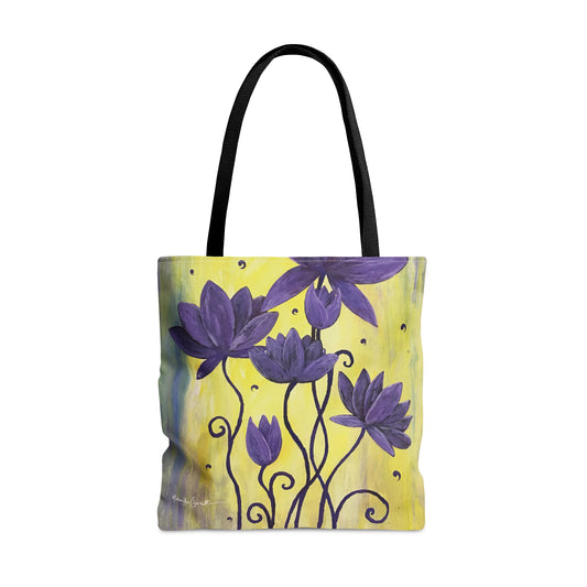 Rising Lotus Tote Bag