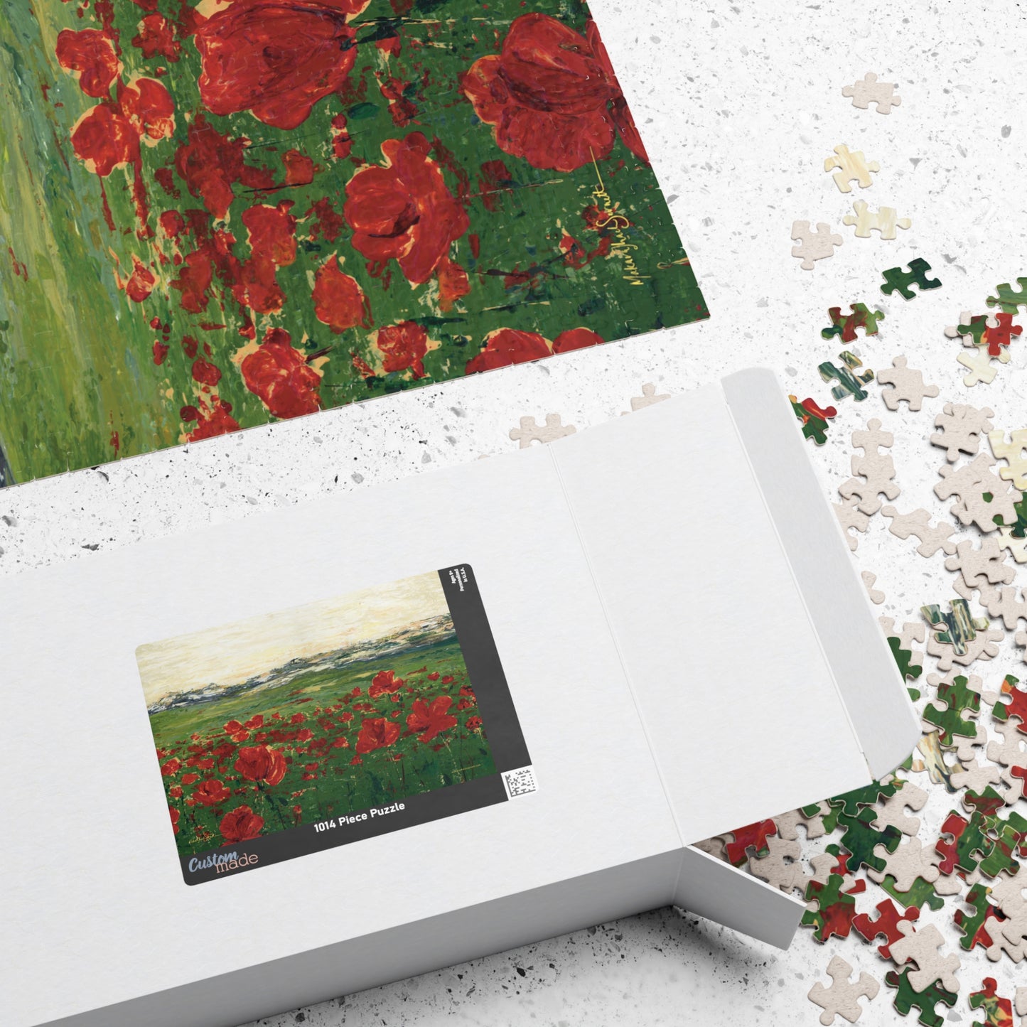 Field of Poppies Puzzle (500, 1014-piece)