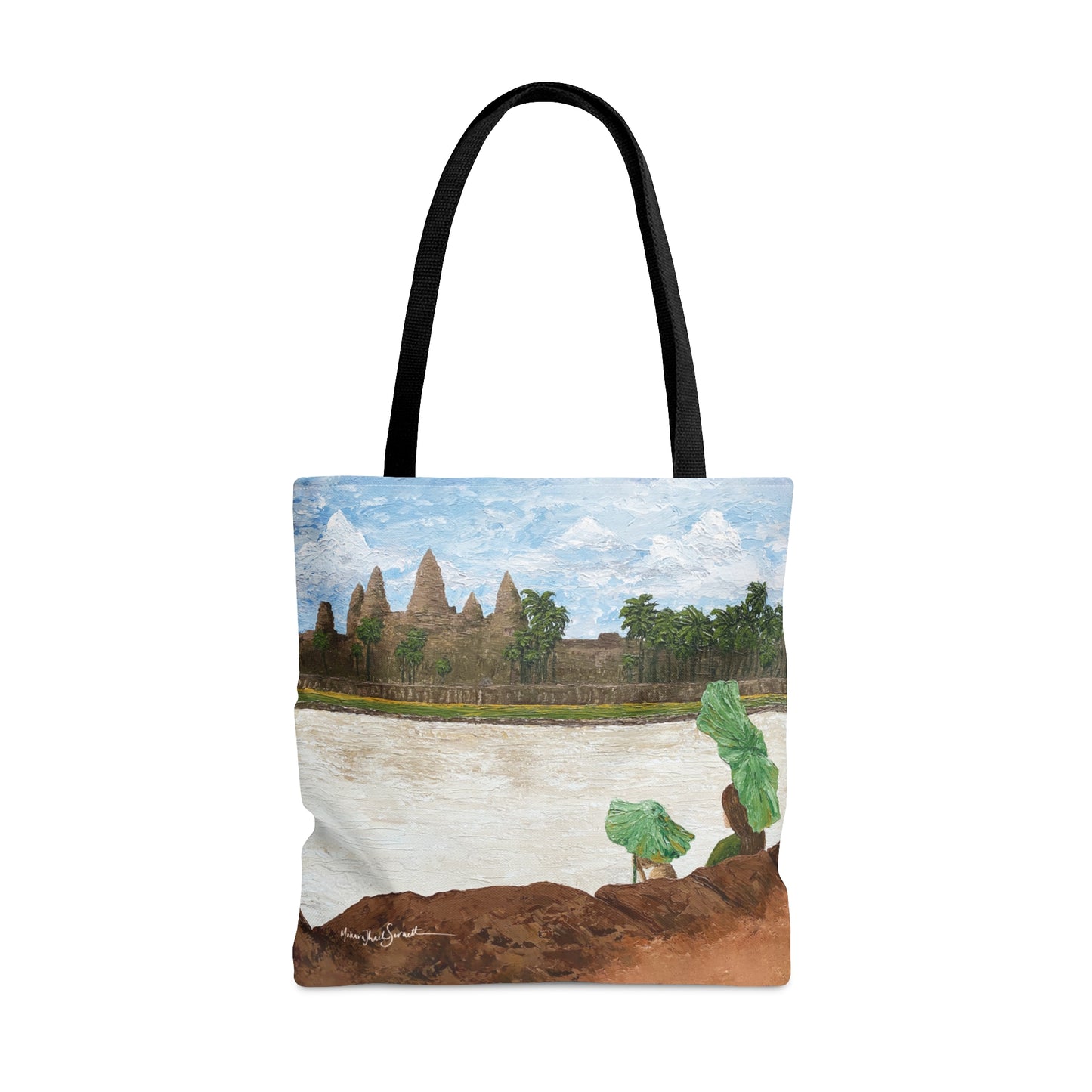Memories of Angkor small tote bag