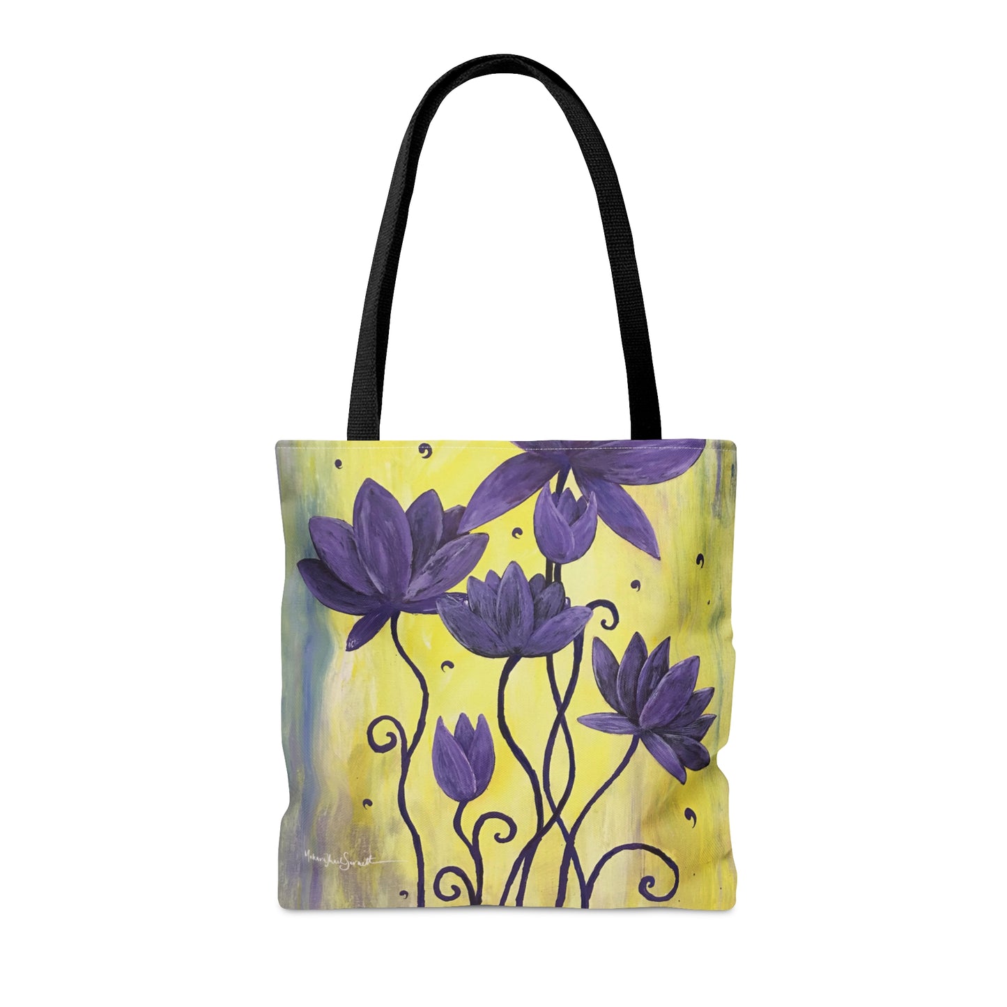 Rising Lotus Tote Bag