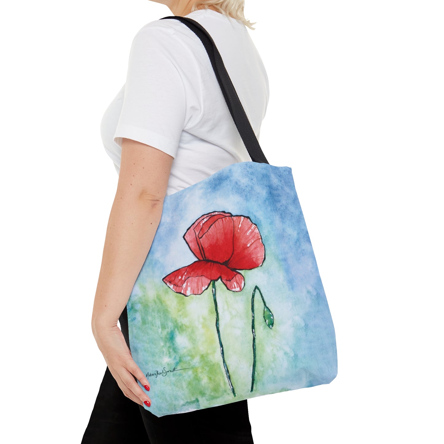 Poppy Tote Bag