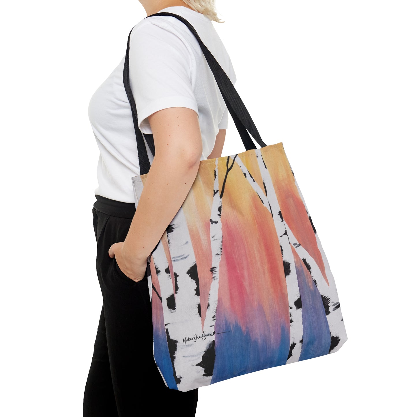 Vibrant Birch Tote Bag