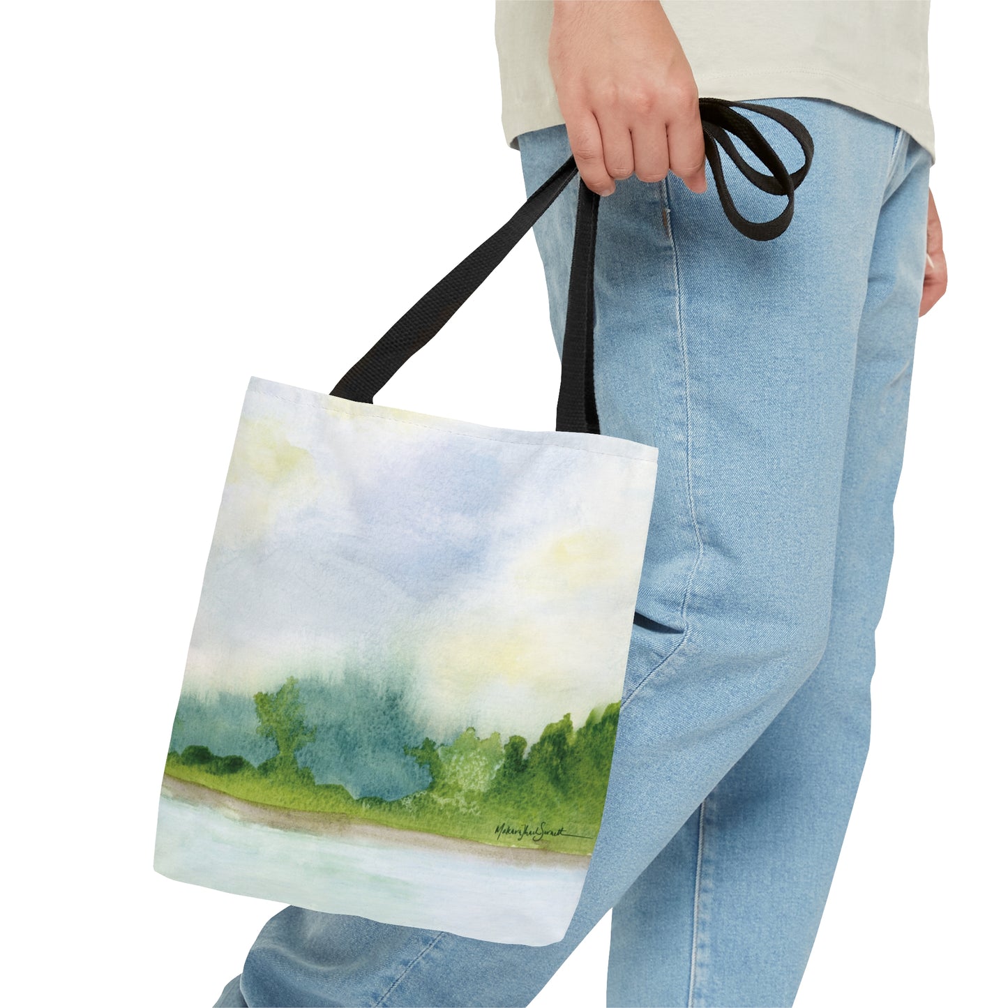 Reaching Up Tote Bag